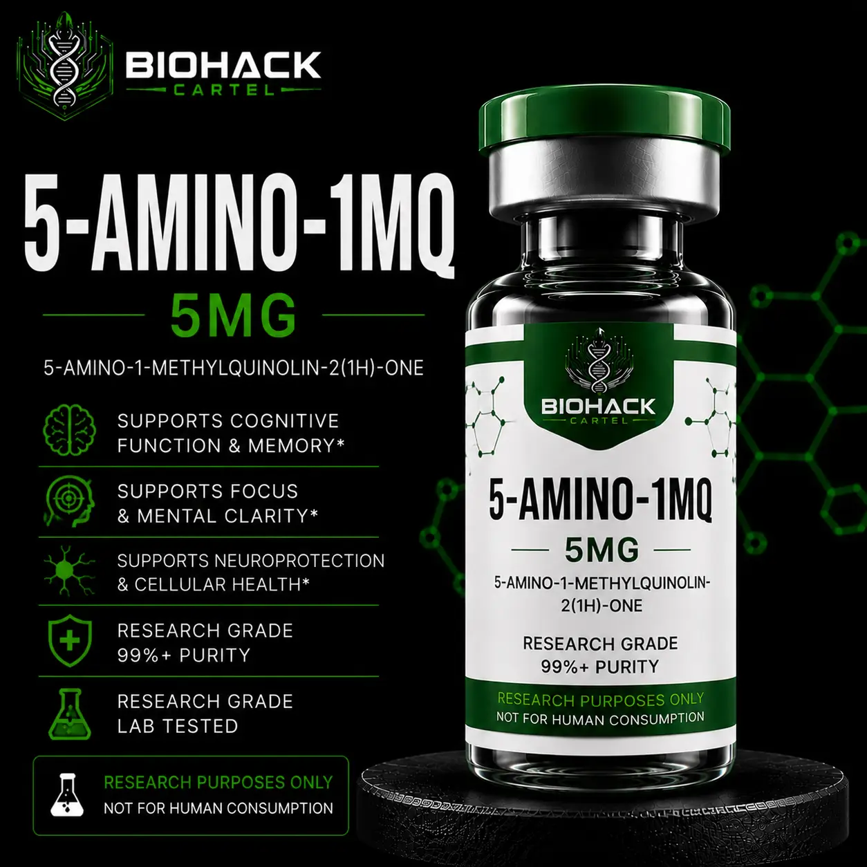 5-Amino-1MQ 5mg 5-Amino-1MQ 5mg