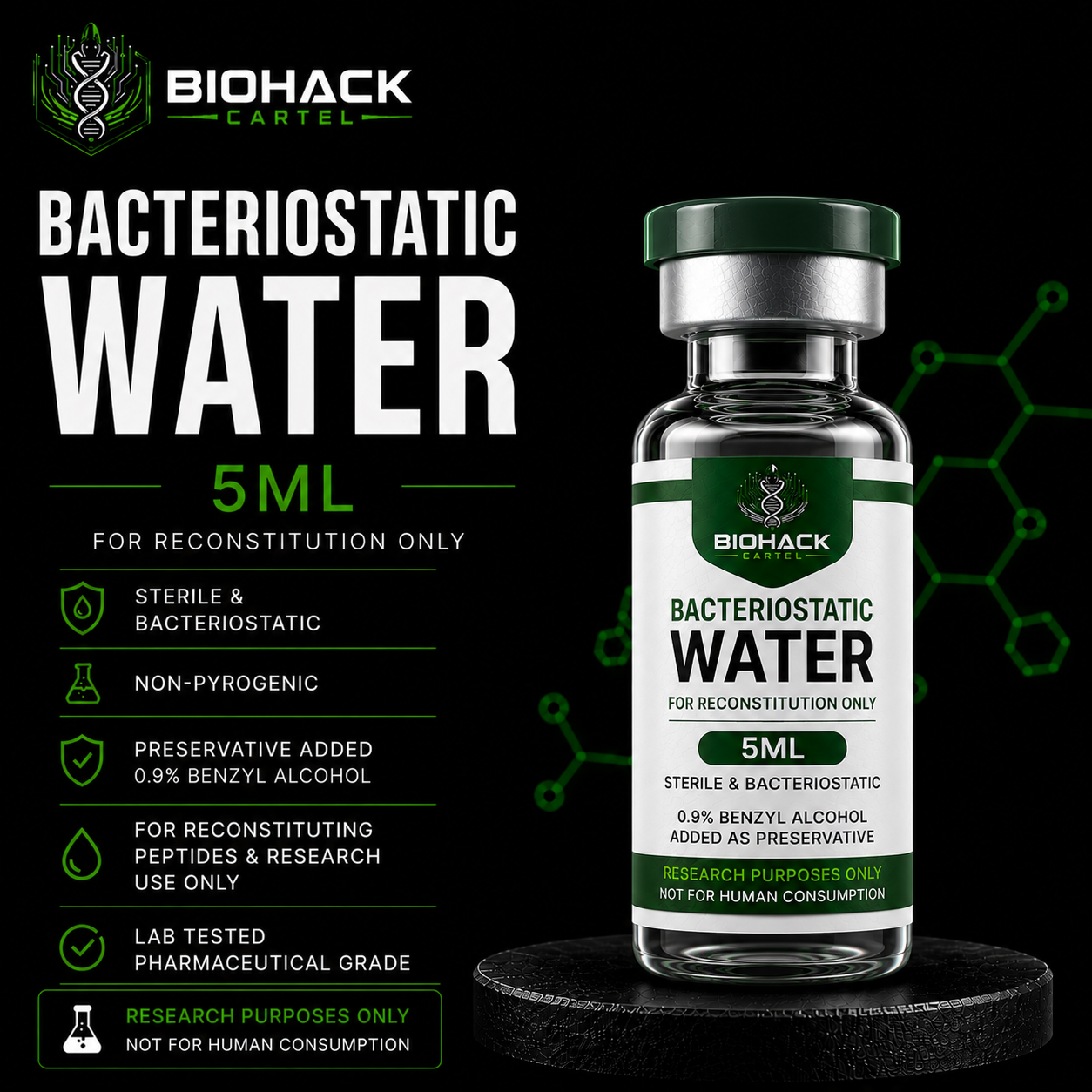 Bacteriostatic Water 5ml Bacteriostatic Water 5ml