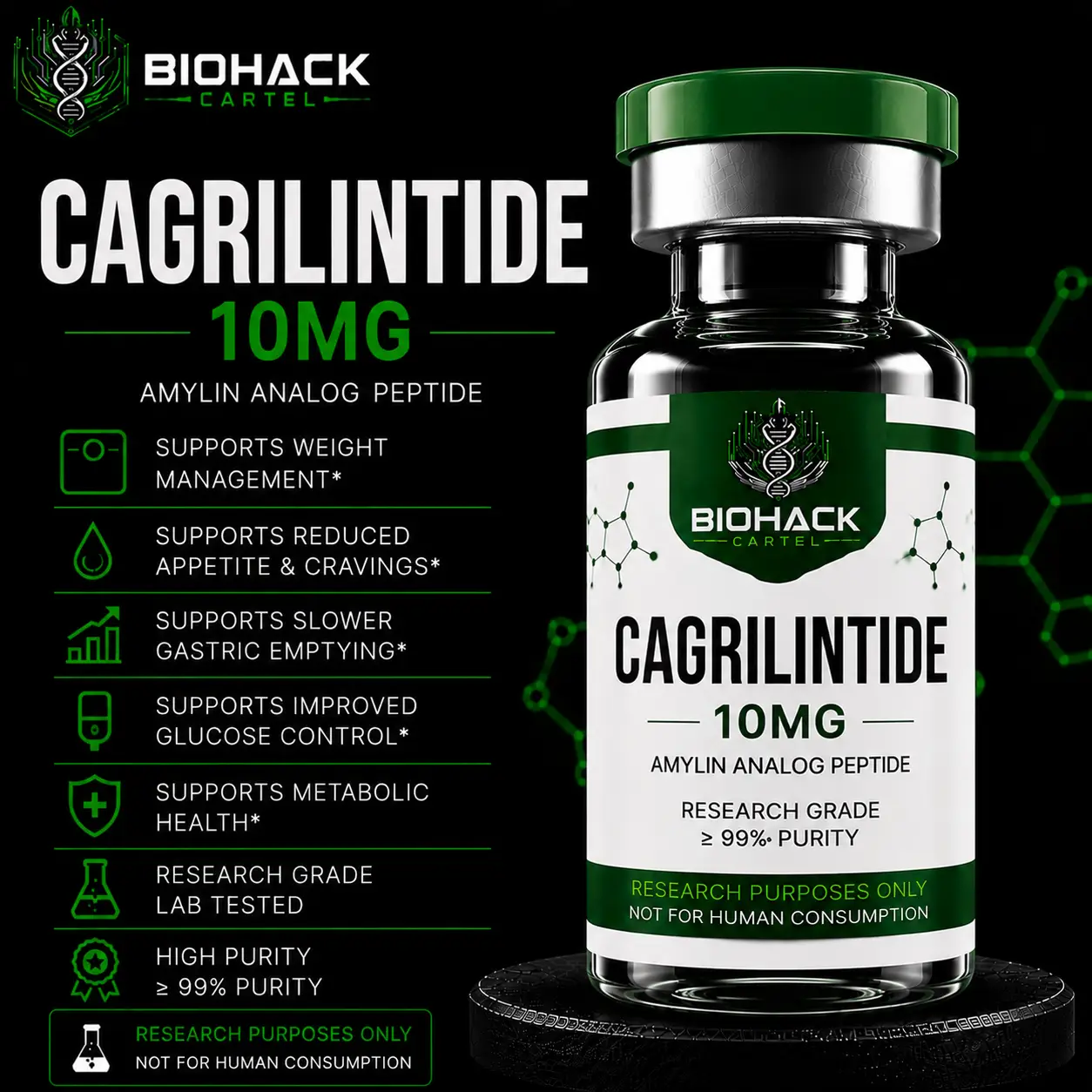 Cagrilintide 10mg Cagrilintide 10mg