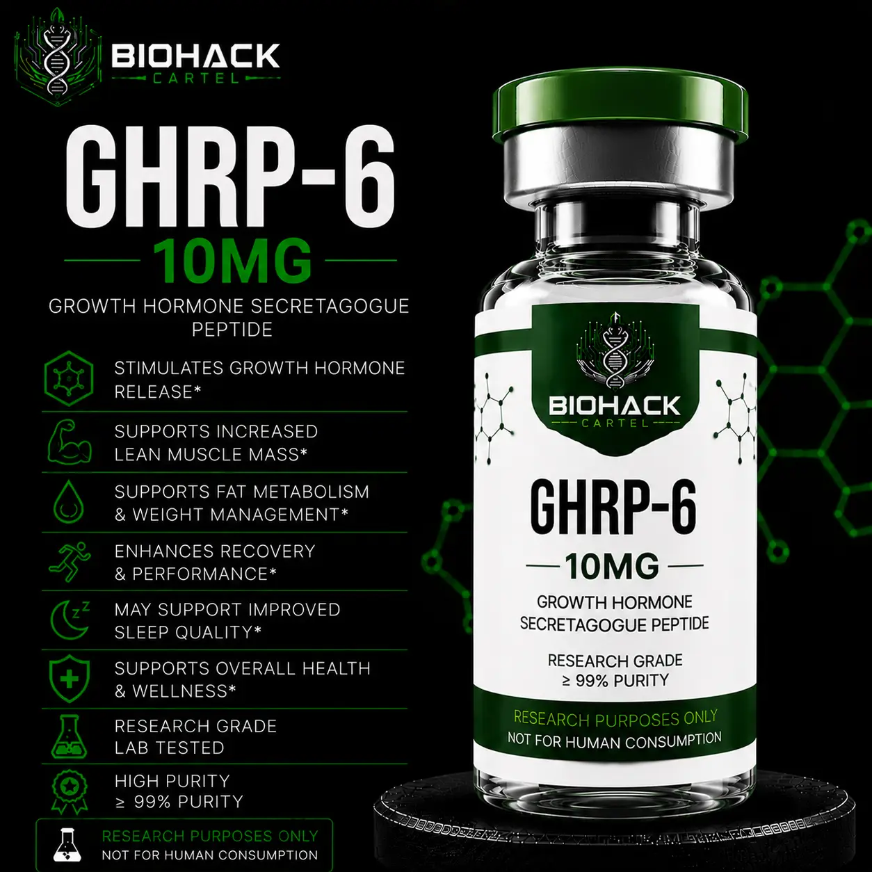 GHRP-6 10mg GHRP-6 10mg