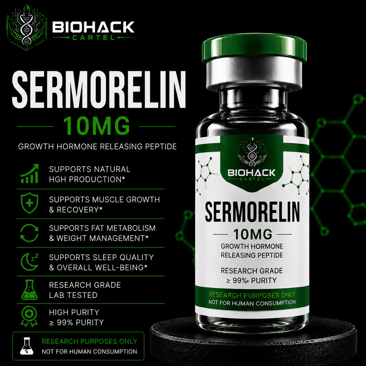Sermorelin 10mg Sermorelin 10mg